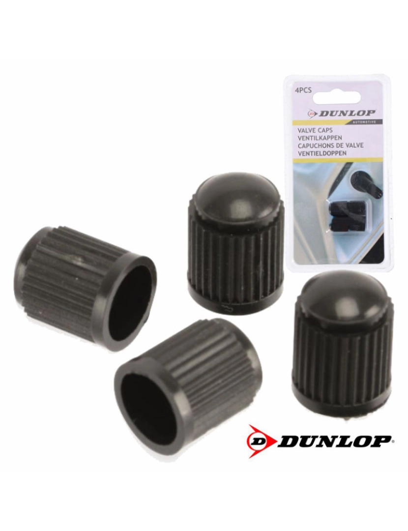 Dunlop - Tampões Válvula Universais 4X Dunlop 