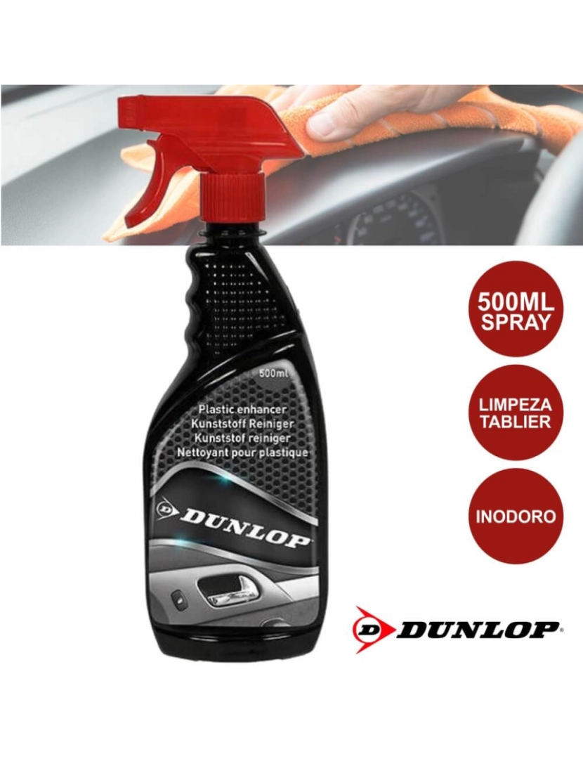 imagem de Spray De Limpeza Para Tablier 500ml Dunlop1