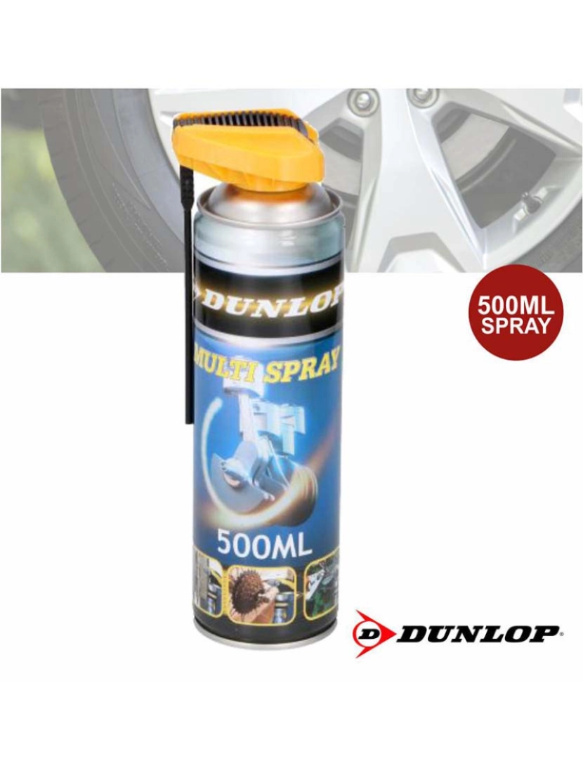Dunlop - Spray de 500Ml Multi-Usos Dunlop 