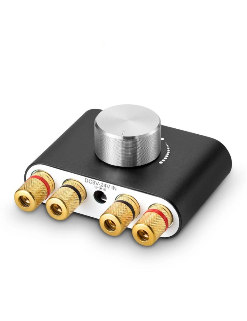 Div - Amplificador Stereo Hifi 2x50W USB/AUX/BT