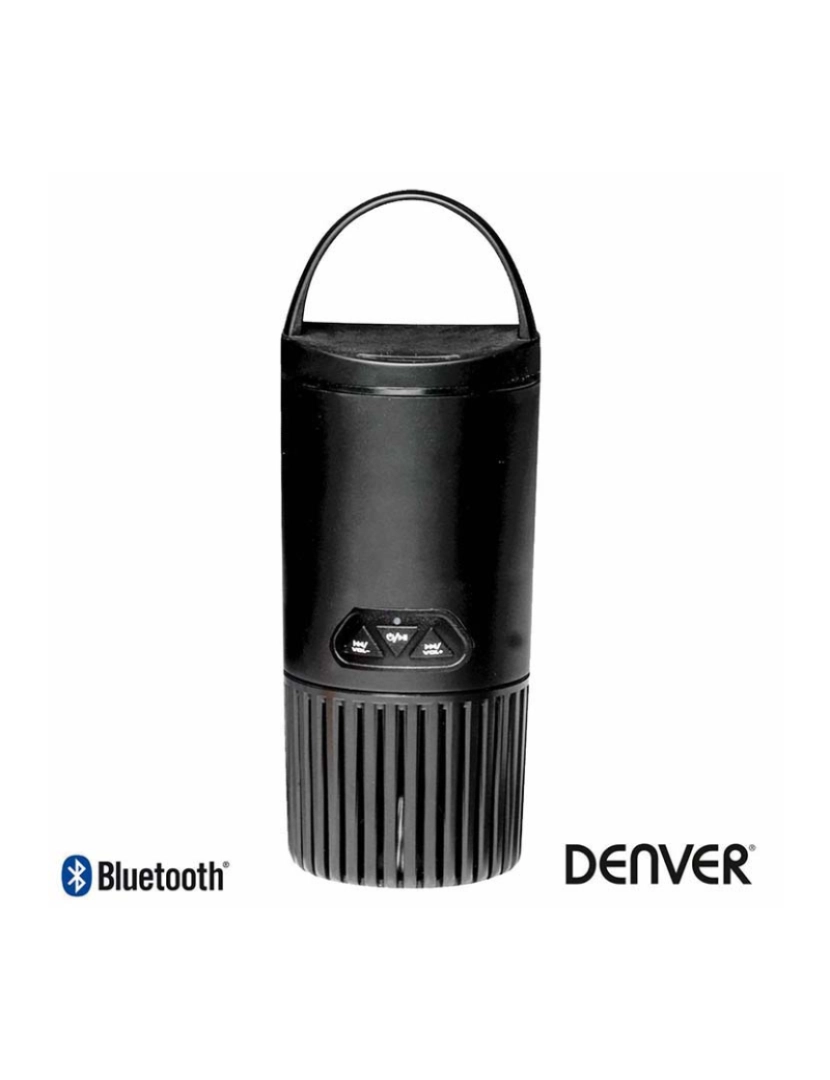 Denver - Coluna Bluetooth Portátil Preto  