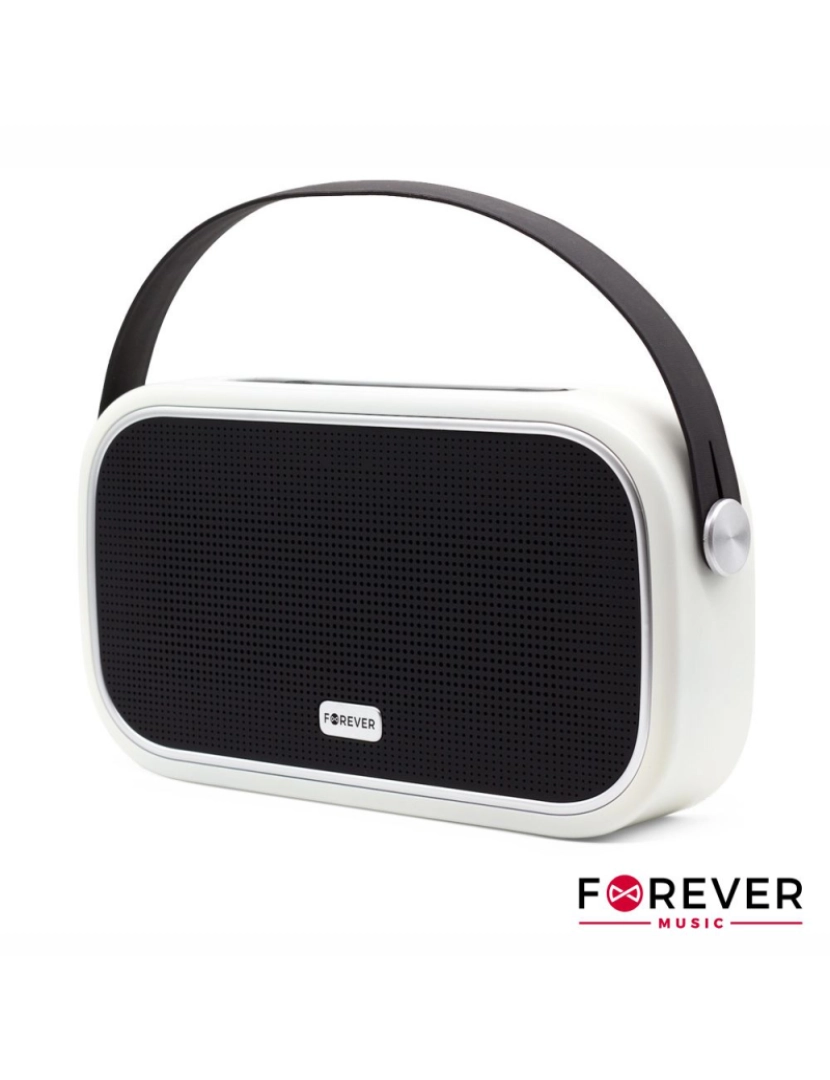 Forever - Coluna Bluetooth Portátil 2x5W USB/SD/FM/Aux/Bat FOREVER