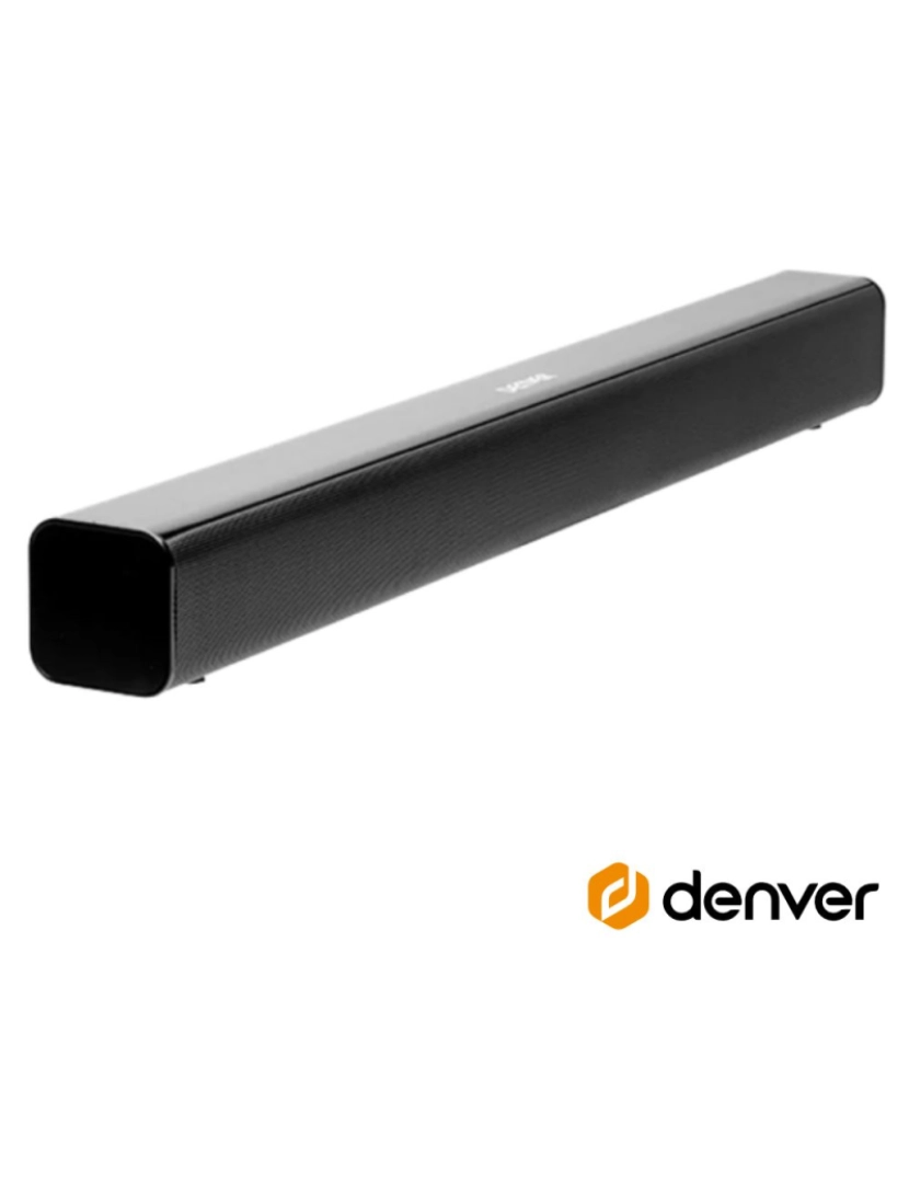 Denver - Soundbar S/Fios Comando BT 2x10W USB Cabo Aux DENVER