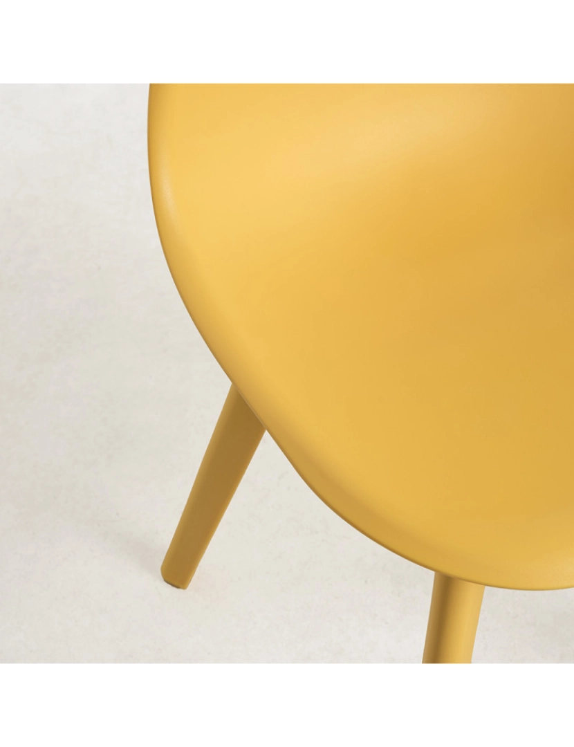 imagem de Pack 2 Cadeiras Kelen Suprym - Amarelo4