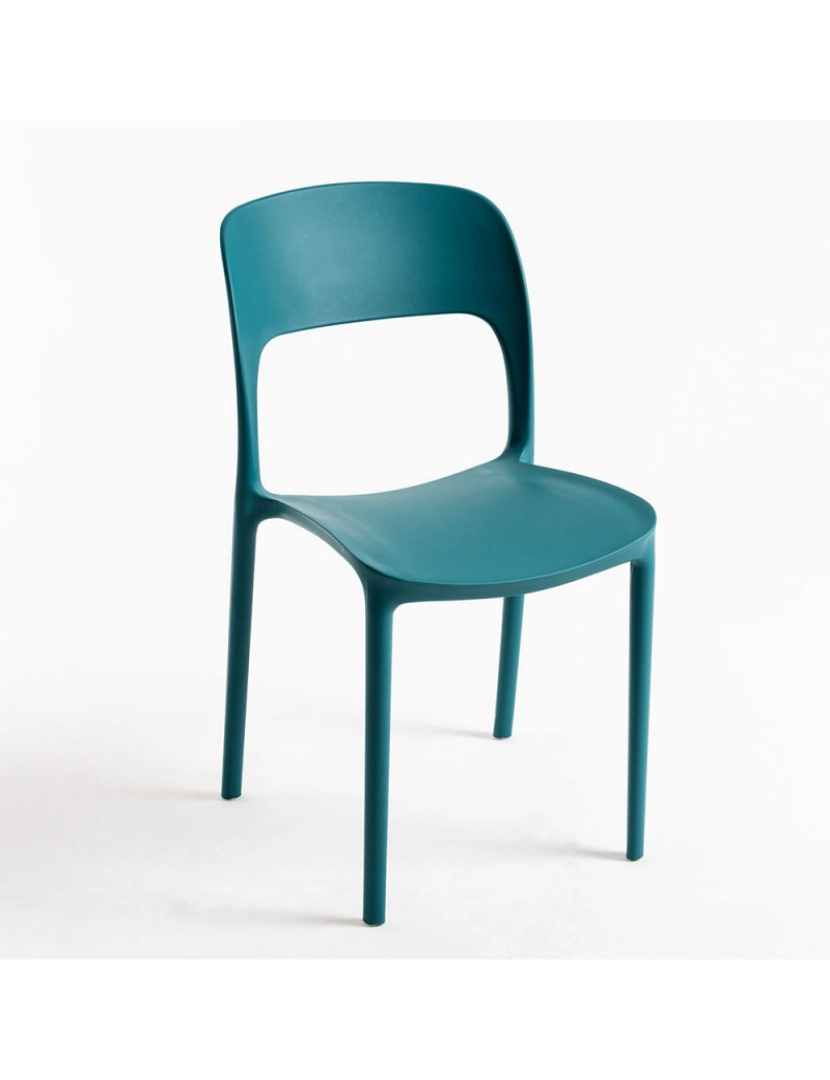 Presentes Miguel - Cadeira Inis - Verde-azulado