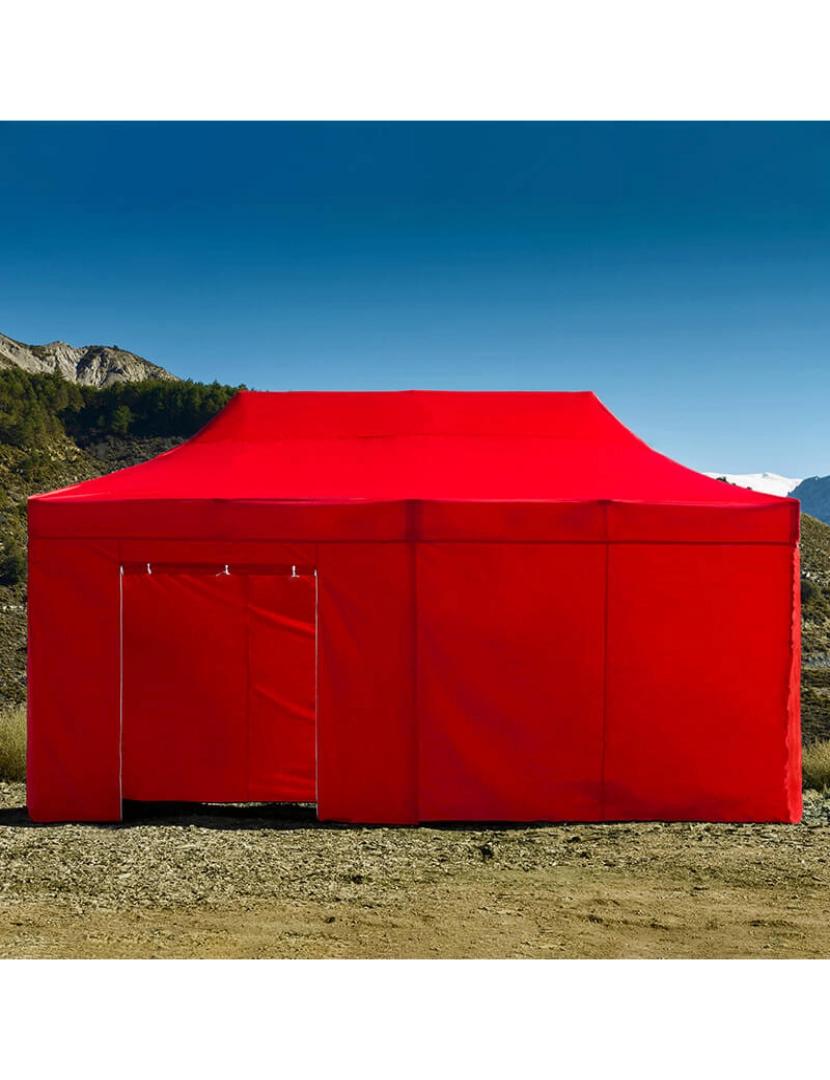 imagem de Tenda 3x6 Master (Kit Completo) - Vermelho2