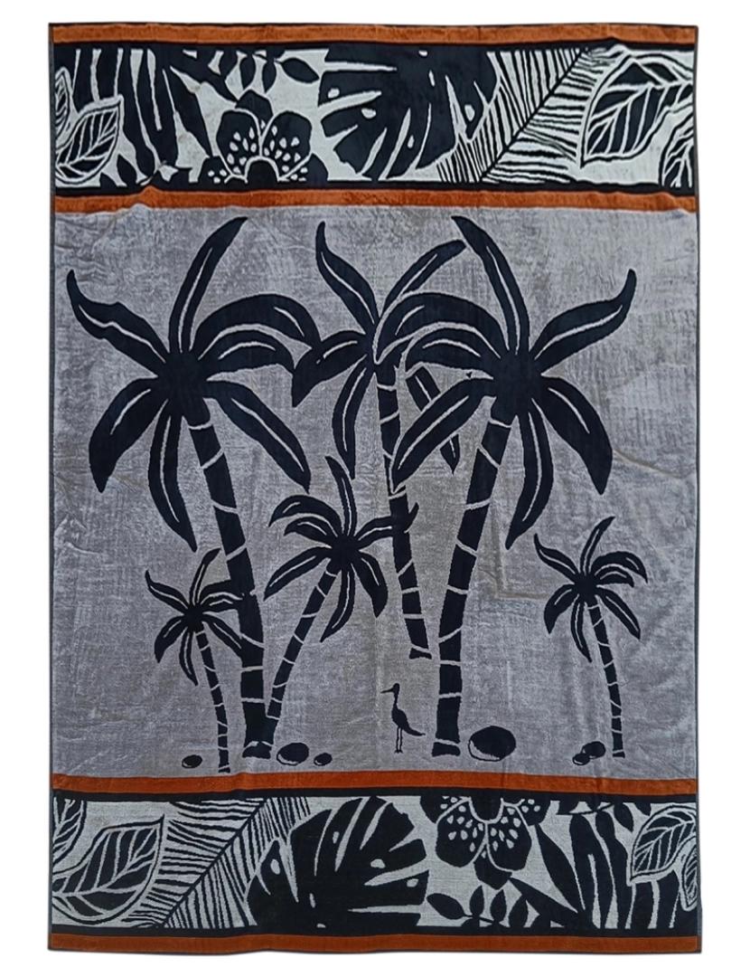 imagem de Toalha de praia Esponja Velours Jacquard Inagua 140X180 400G/M21