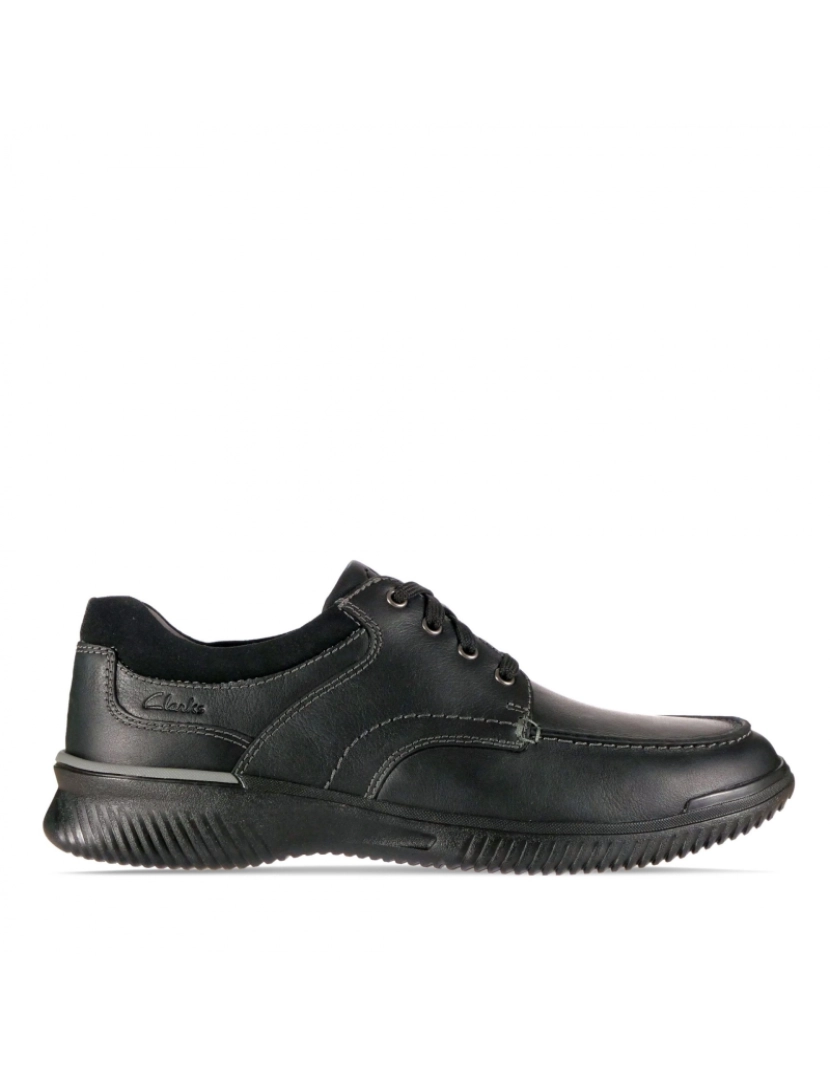 Clarks  - Donaway Edge Black Leather