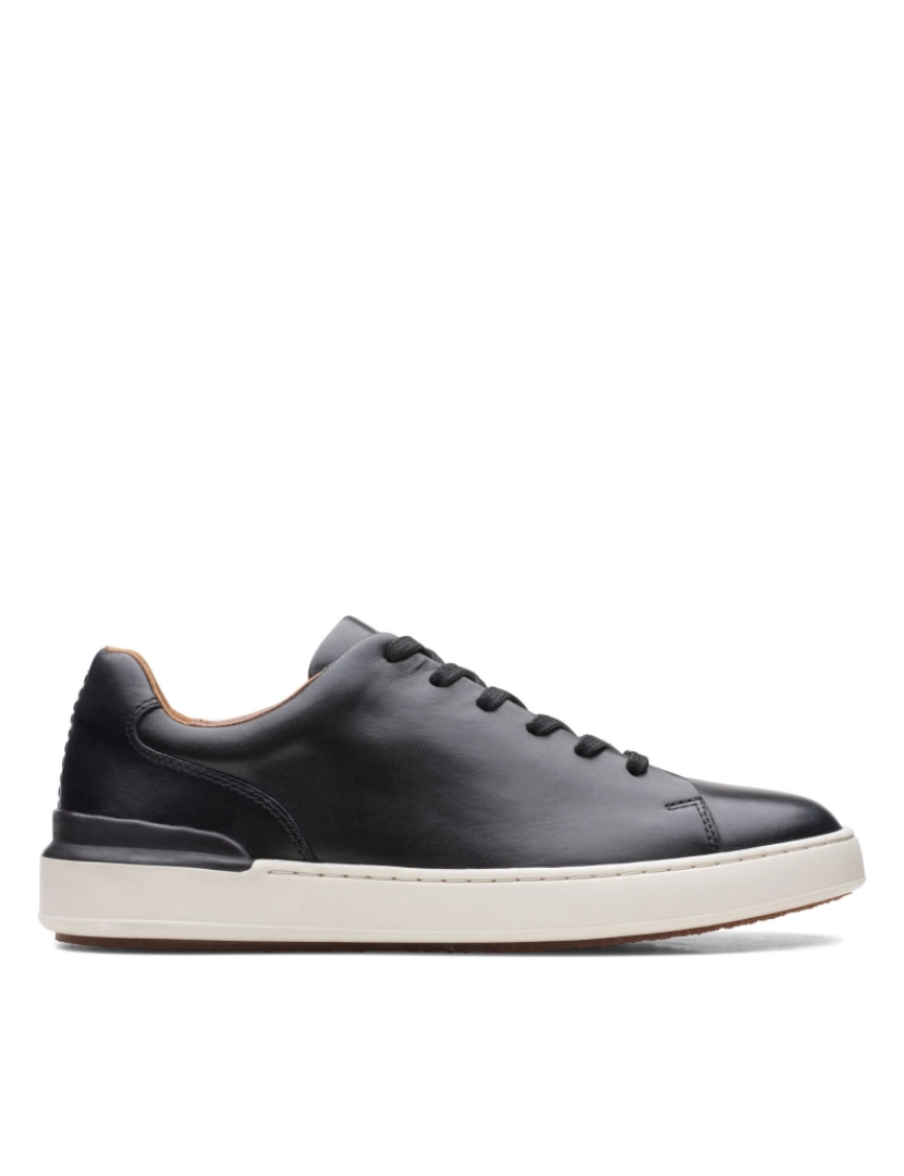 Clarks  - CourtLite Lace Black Leather