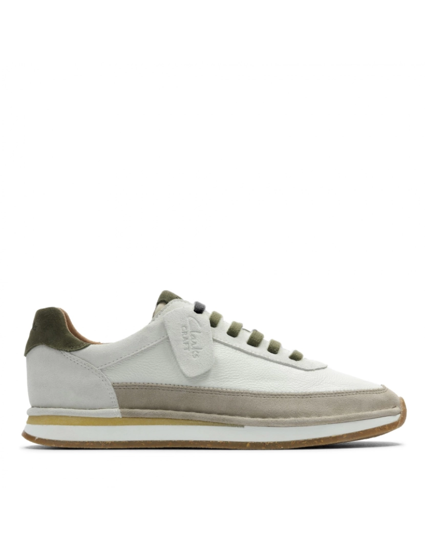 Clarks  - CraftRun Lace Off White Combi