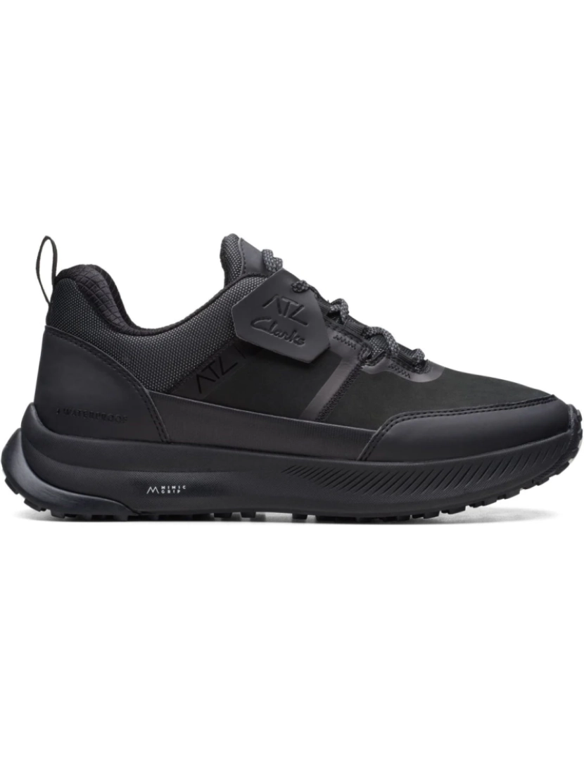 Clarks  - ATLTrailLaceWP Black Nubuck