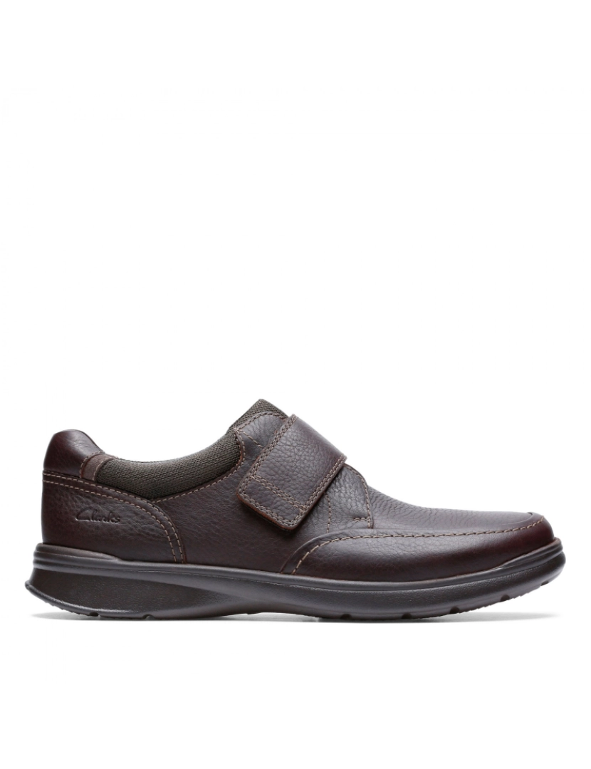 Clarks  - Cotrell Strap Brown Tumb