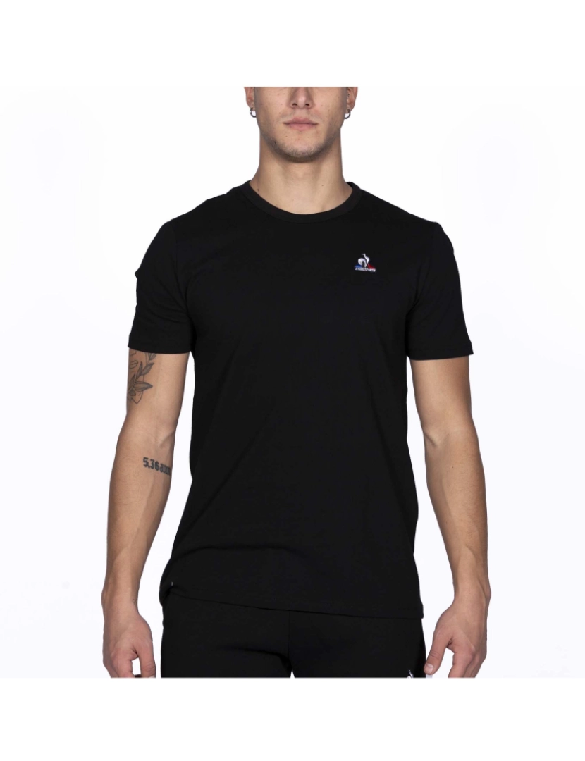 Le Coq Sportif - T-Shirt Coton Ess Ss Nø3 M