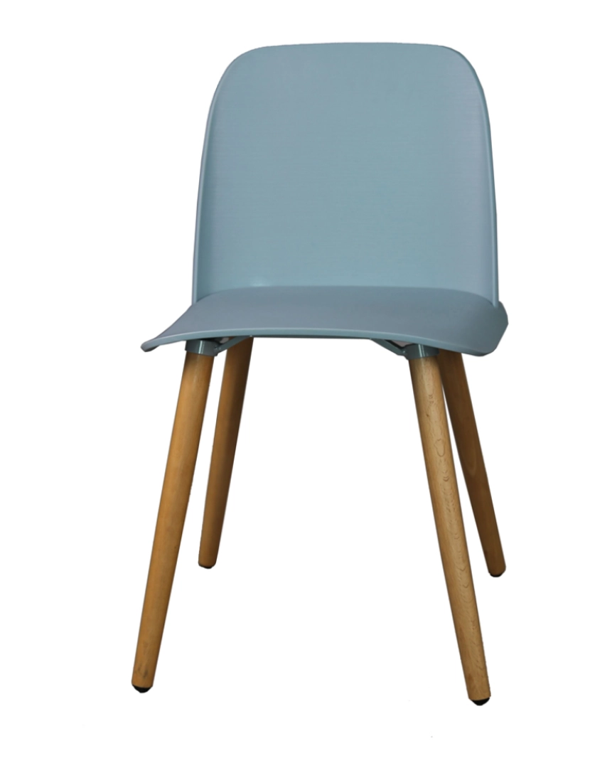 imagem de Cadeira Wood Gum Azul2