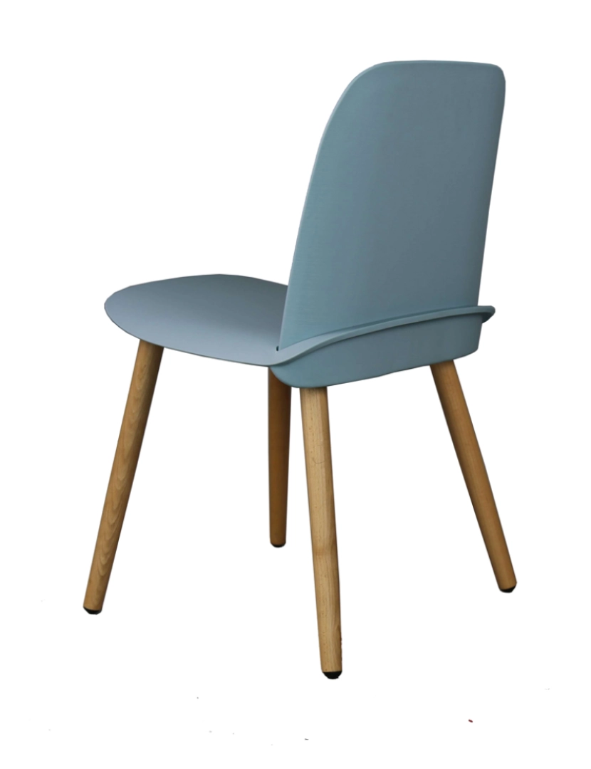imagem de Cadeira Wood Gum Azul3