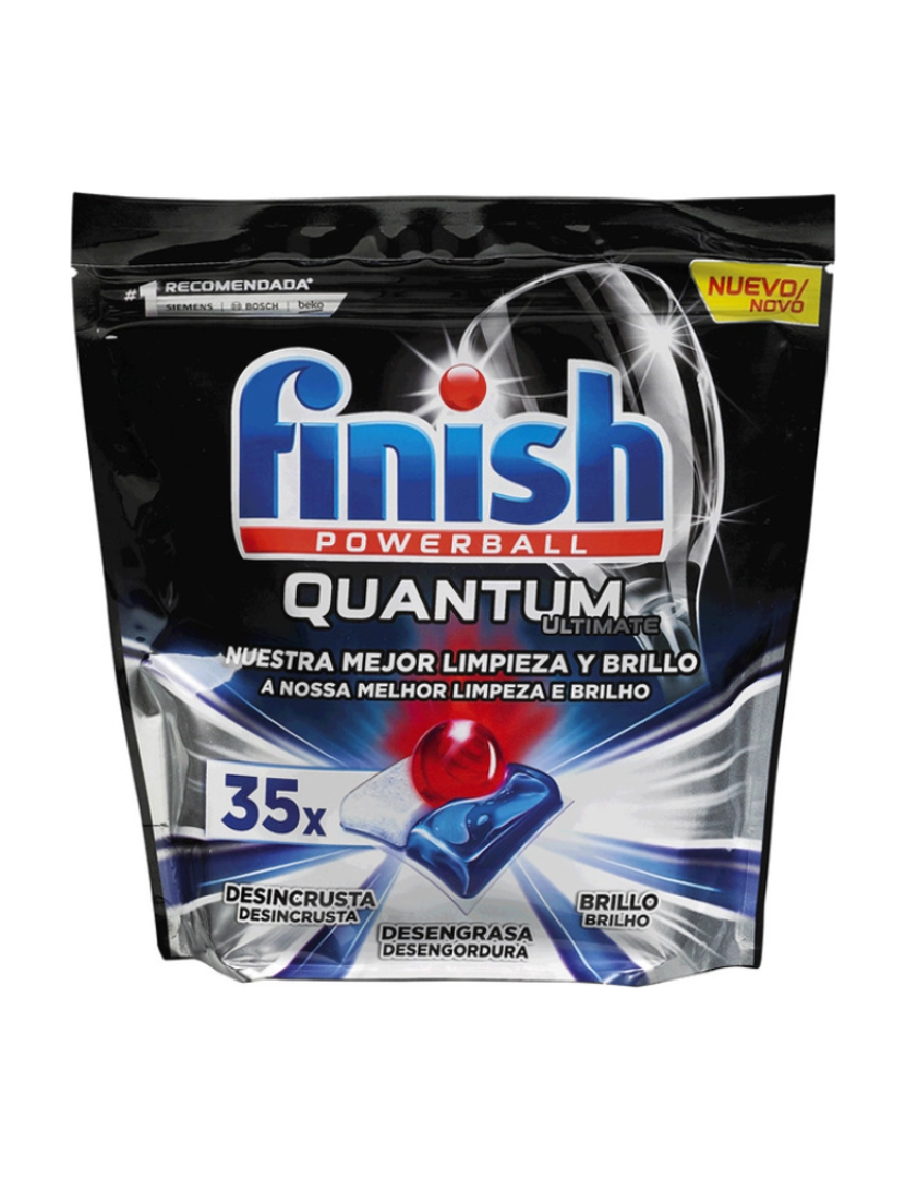 Finish - Finish Detergente Máquina Loiça Ultimate 35 Pastilhas