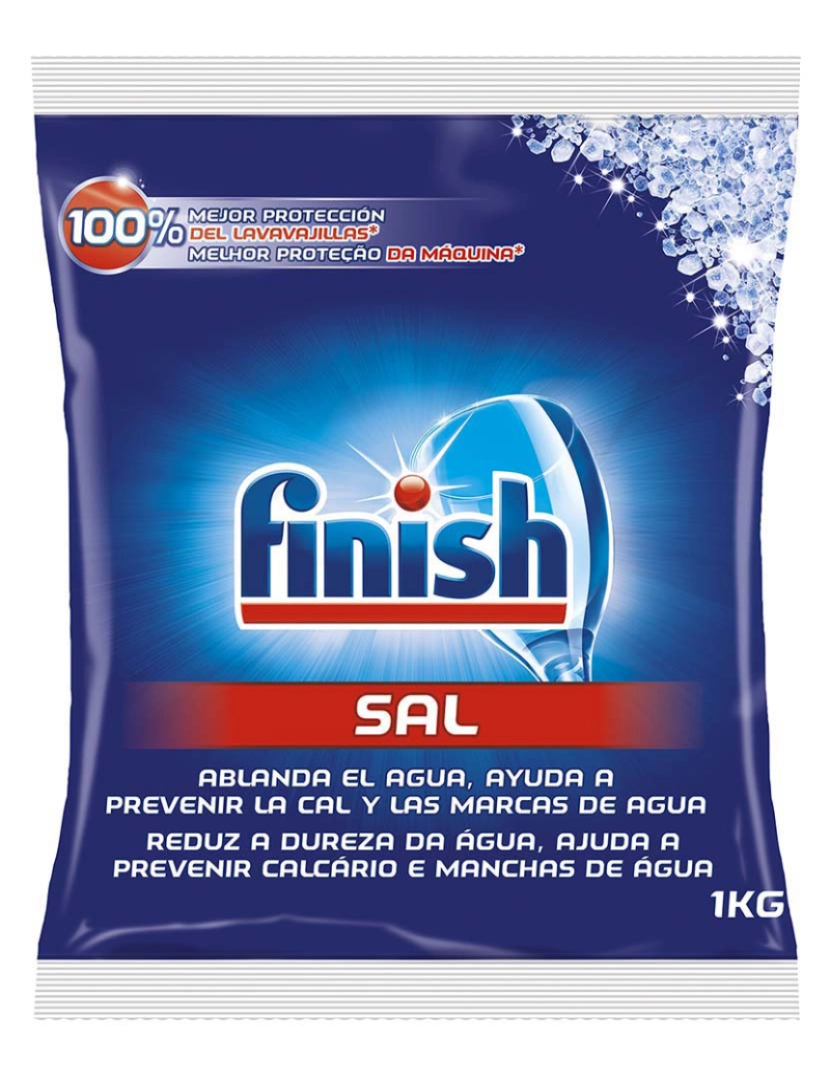 Finish - Sal Máquina Loiça Finish 1Kg