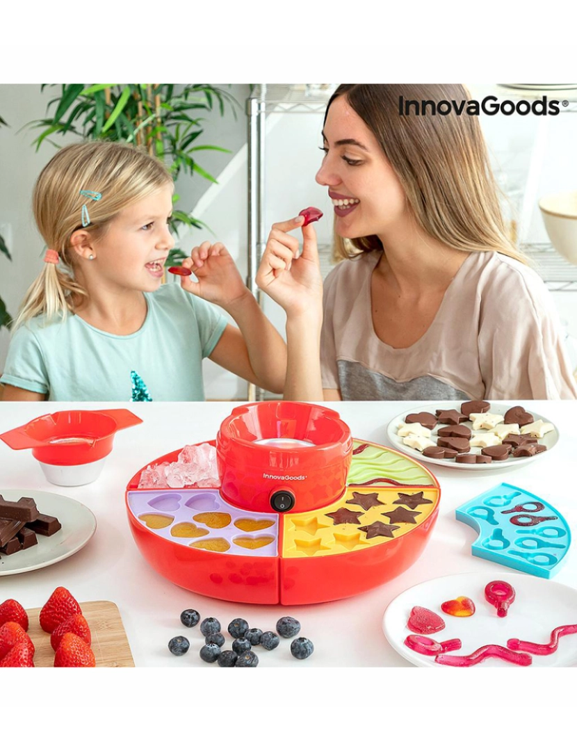 BB - Máquina P/ Fazer Gomas e Fondue de Chocolate 2Em1 Yupot 