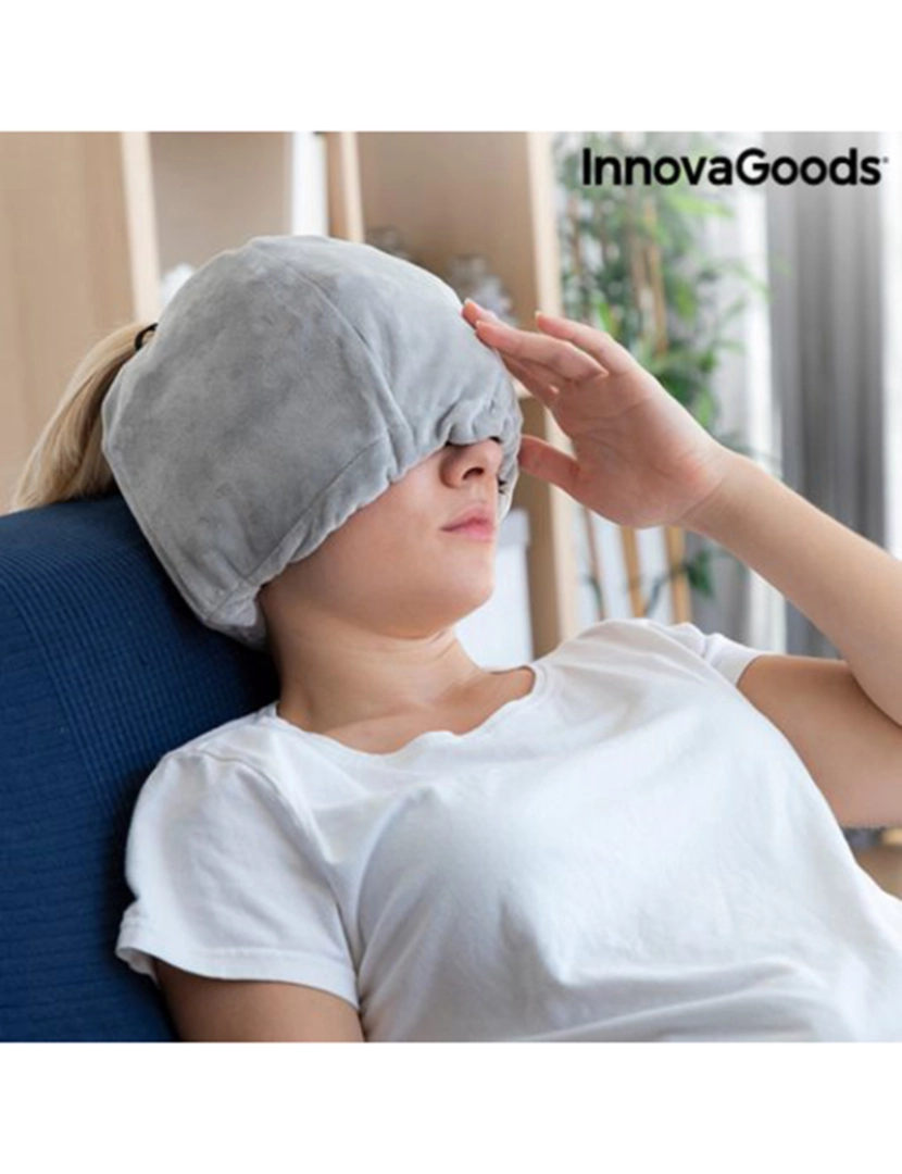 Innovagoods - Gorro de gel para cefaleias e relaxamento Hawfron