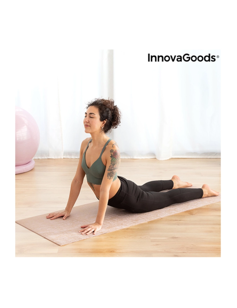 Innovagoods - Tapete de Juta para Yoga InnovaGoods