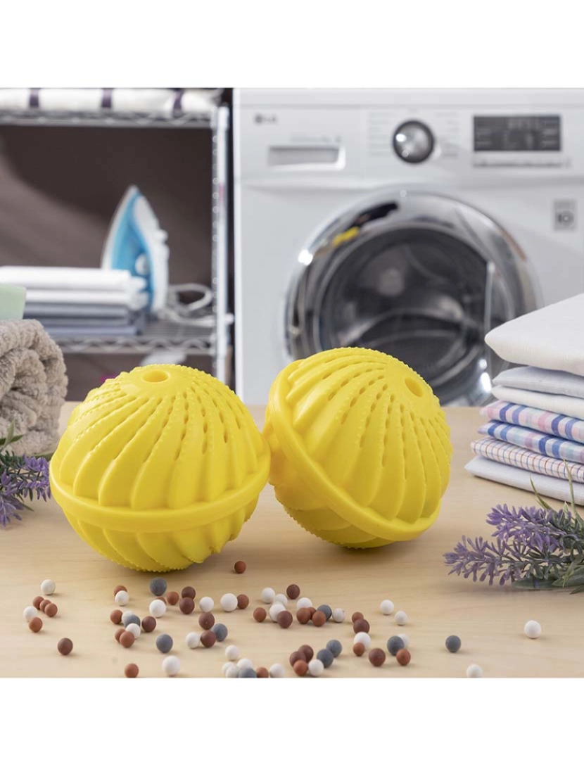 Innovagoods - Bolas sem Detergente para Lavar Roupa Delieco Pack de 2 uds