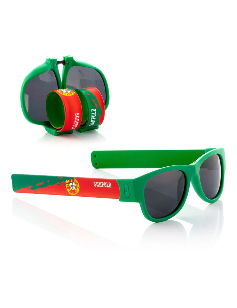 Innovagoods - Óculos de Sol Roll-Up Portugal para a Copa do Mundo de Sunfold