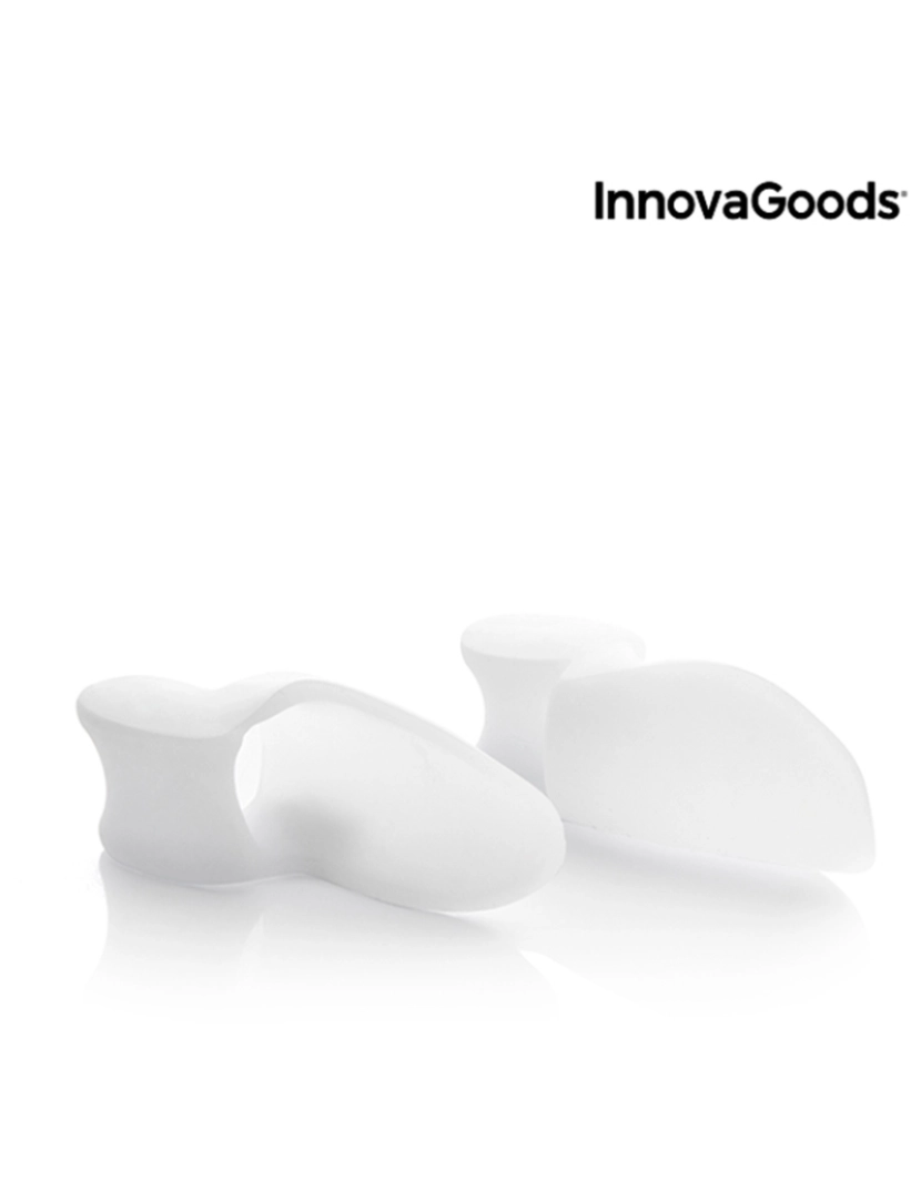 Innovagoods - Corretor-Protetor de silicone Para joanetes Bunilief 2pçs