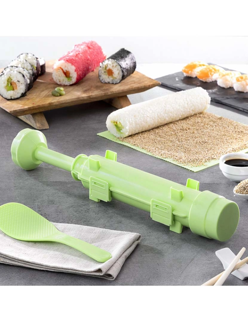 Innovagoods - Conj. Sushi C/ Receitas Suzooka 3pçs