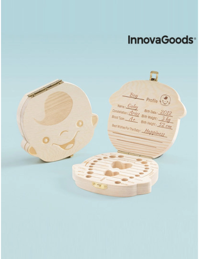 Innovagoods - Caixa De Recordações Para Bebé Para Menino