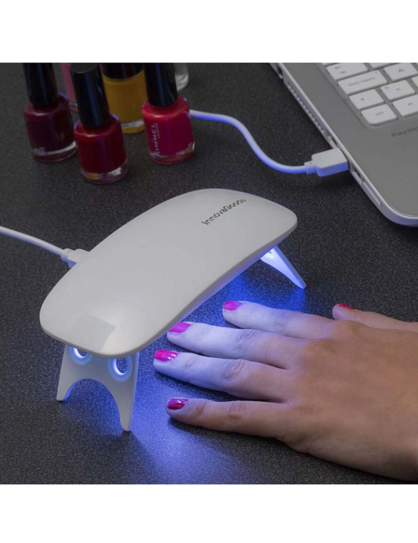 Innovagoods - Candeeiro de Unhas LED UV de Bolso InnovaGoods