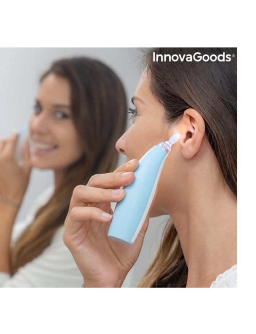 Innovagoods - Limpador de Ouvidos Elétrico Reutilizável Clinear 