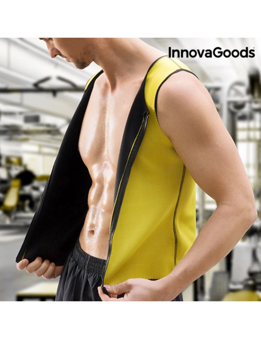 Innovagoods - Colete Desportivo com Efeito Sauna para Homem InnovaGoods-L