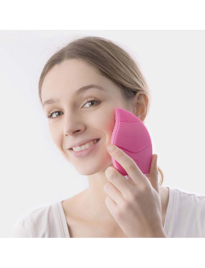Innovagoods - Massajador de Limpeza Facial Recarregável 