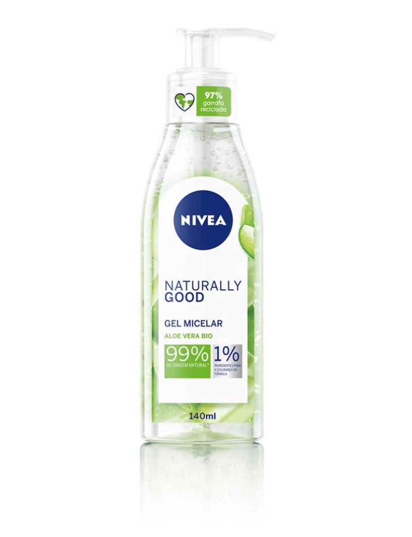 NIVEA - Naturally Good Gel Micelar Aloe Vera Bio 140 ml