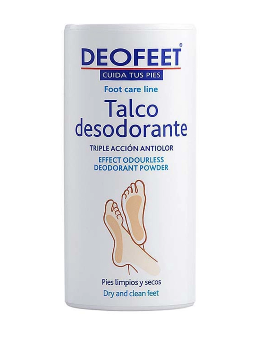 Deofeet - Talco Desodorizante p/ Pés 100Gr