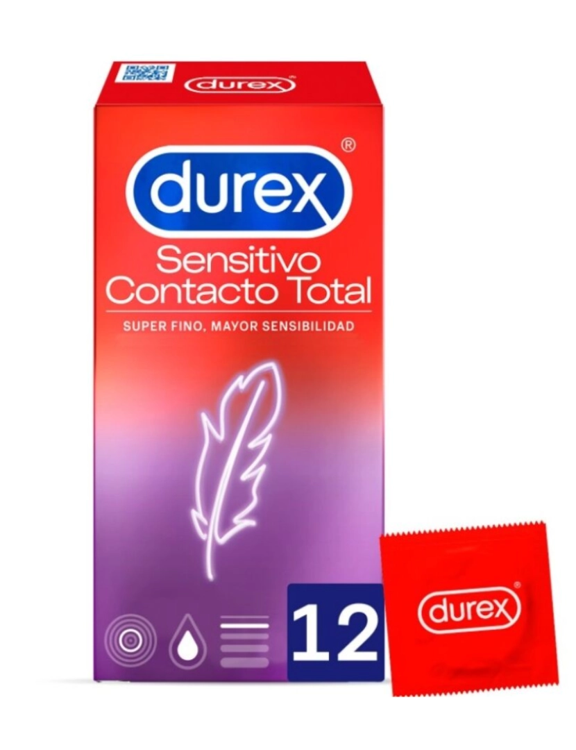 Durex - Pres Contactotal 12x12Mm