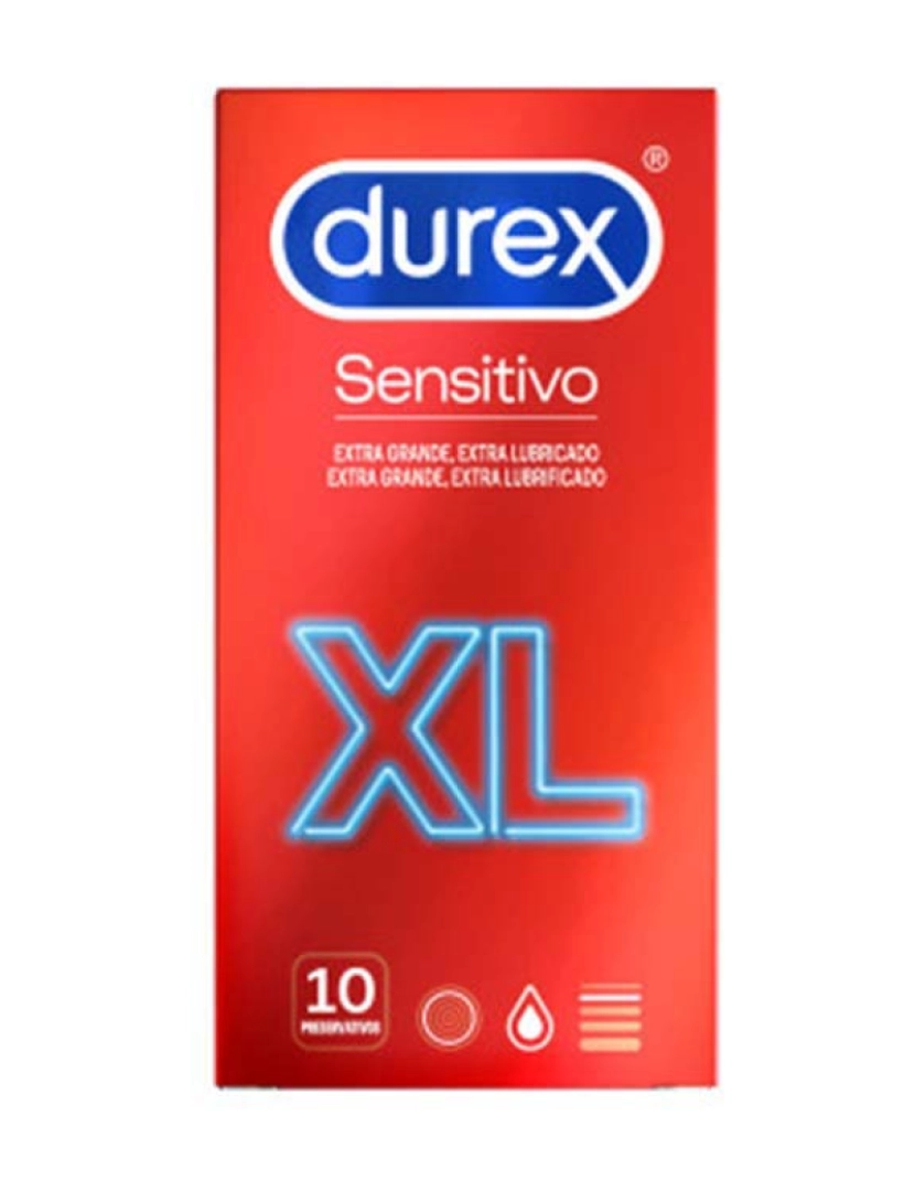 Durex - Sensitivo XL 10Uds