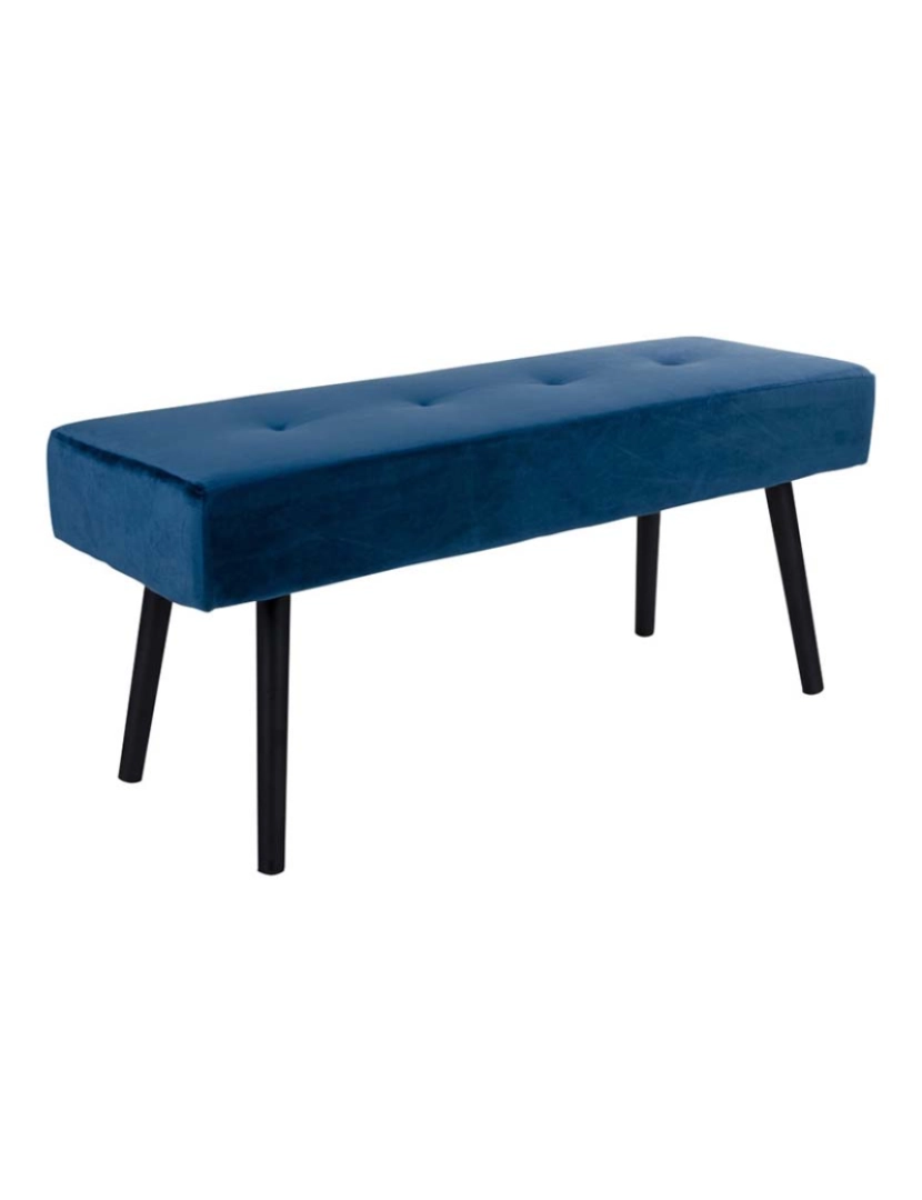 imagem de Banqueta Skiby Veludo Azul2