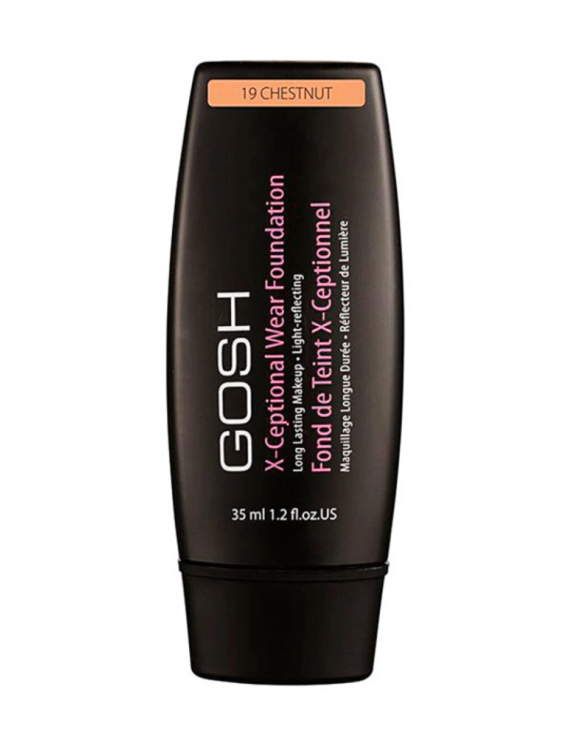 Gosh - Base Longa Duração X-Ceptional Wear Foundation #19-Chestnut