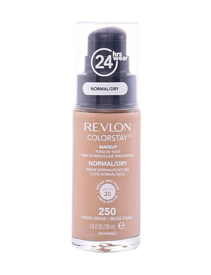 Revlon - Revlon Colorstay Base Pele Normal/Seca #250-Fresh Beige 30 Ml