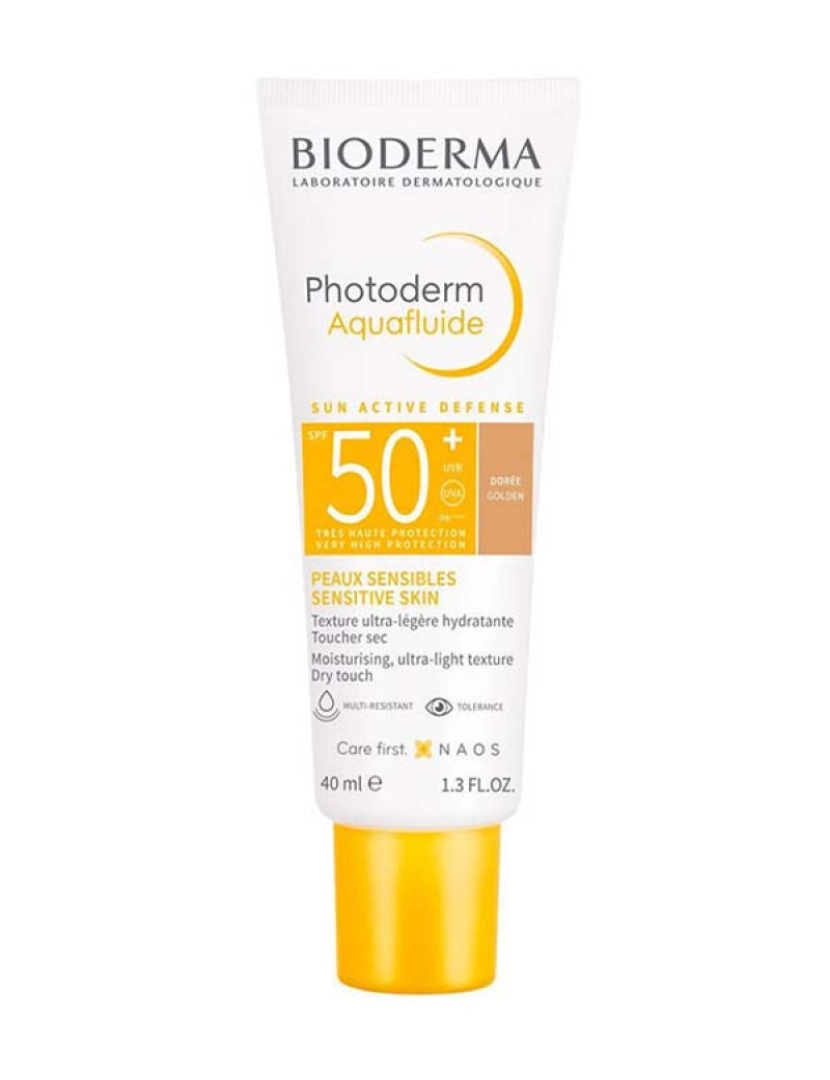 Bioderma - Protetor Solar Photoderm Aquafluide Spf50+ #Dorado 40 Ml