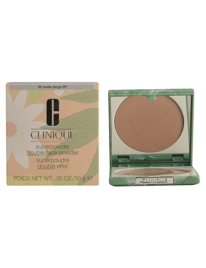 Clinique - Pó Facial Duplo Superpowder #02-matte beige 10Gr 