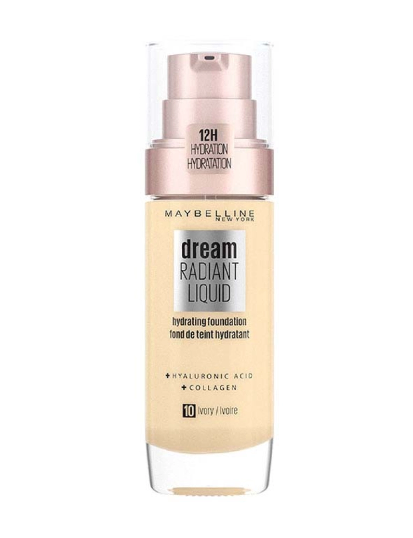 Maybelline - Dream Radiant Liquid Hydrating Foundation #010-Ivory