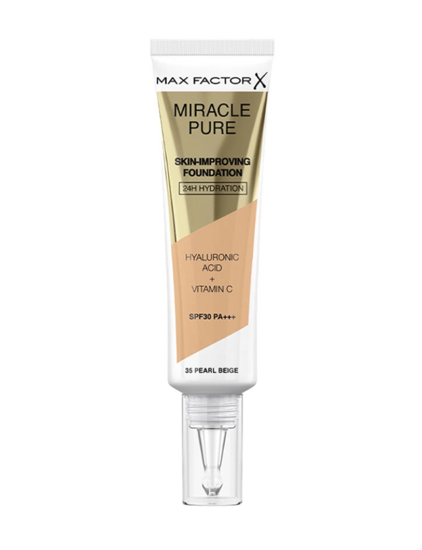 Max Factor - Miracle Pure Foundation Spf30 #35-Pearl Beige 30 Ml