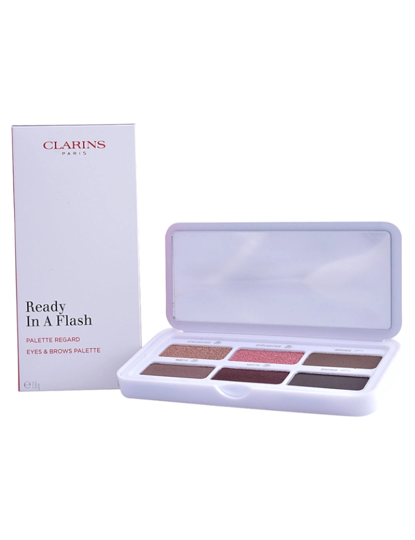 Clarins - Ready In A Flash Eyes & Brow Palette 7,6Gr