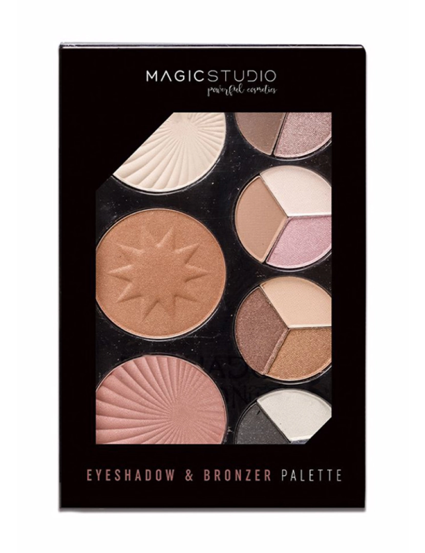 Magic Studio - Paleta Sombra de Olhos & Bronzeador