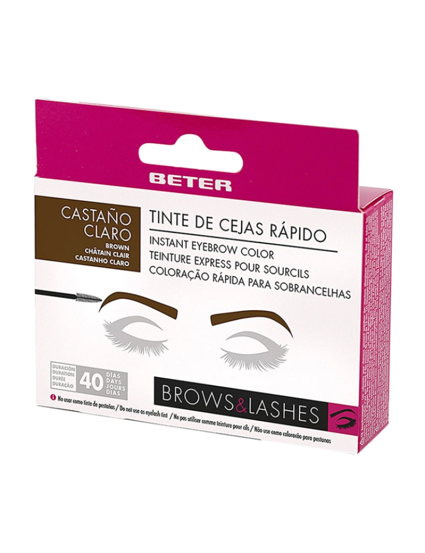 Beter - Brow Instant Tinte Sobrancelhas Rápido #Castaño Claro