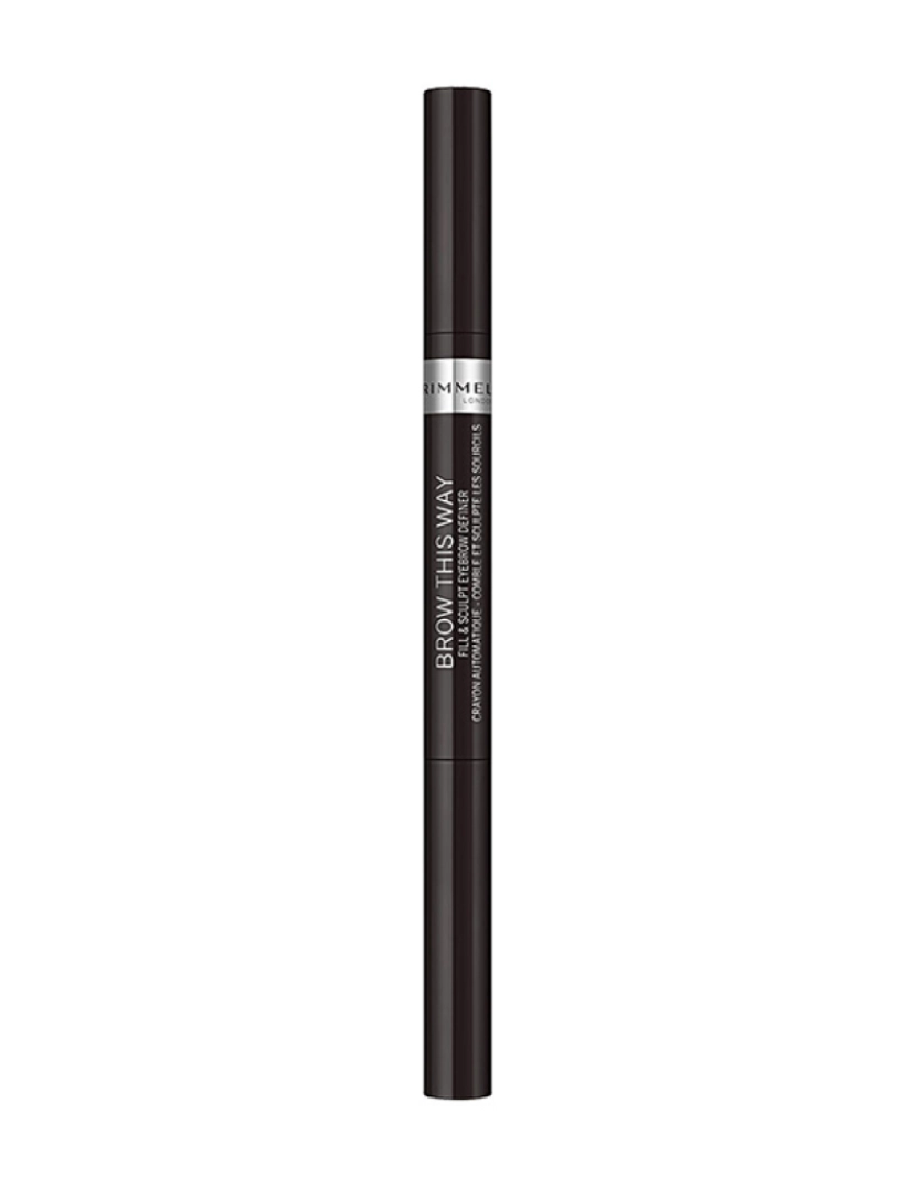 Rimmel London - Brow This Way Fill&Sculpt Eyebrow Definer #004-Soft Black