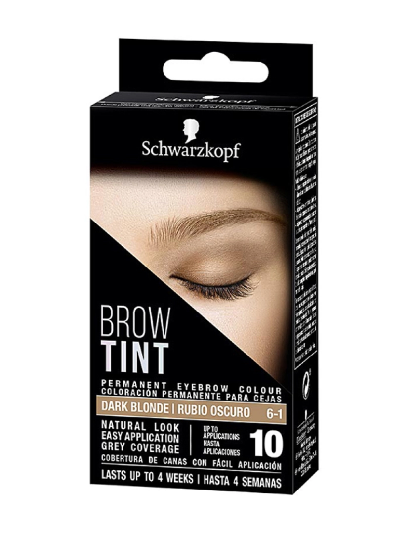 Schwarzkopf - Brow Tint Tinte Sobrancelhas #6-1-Rubio Oscuro