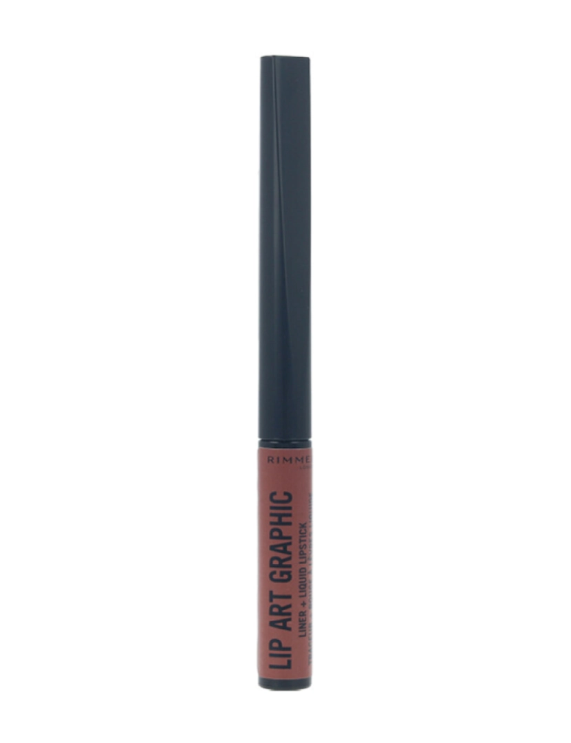 Rimmel London - Batom Artgraphic Delineador E Líquido #760-Now Or Never